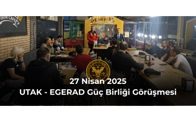 UTAK Derneğimiz, EGERAD ile Afet Haberleşmesi ve Koordinasyonuna Yönelik İş Birliği Görüşmesi Gerçekleştirdi