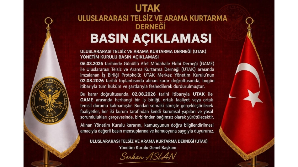 BASIN AÇOKLAMASI