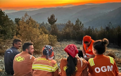 Güç Birliği: UTAK, GAME ve STK’lar Sahada Omuz Omuza Bursa Harmancık Yangın Bölgesinde Büyük Dayanışma