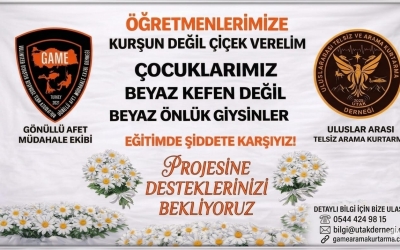 Eğitimde Şiddete Karşı El Ele: "Kurşun Değil Çiçek" Projesi Başladı!