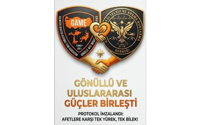UTAK ve GAME DERNEĞİ (Gönüllü Afet Müdahale Ekibi) arasında stratejik iş birliği protokolü imzalandı! GÜÇLERİMİZİ BİRLEŞTİRDİK! Afetlere karşı daha hazırlıklı, sahada daha hızlı ve haberleşmede daha güçlüyüz.