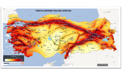 Türkiye Deprem Tehlike ve Fay Hattı Haritası
